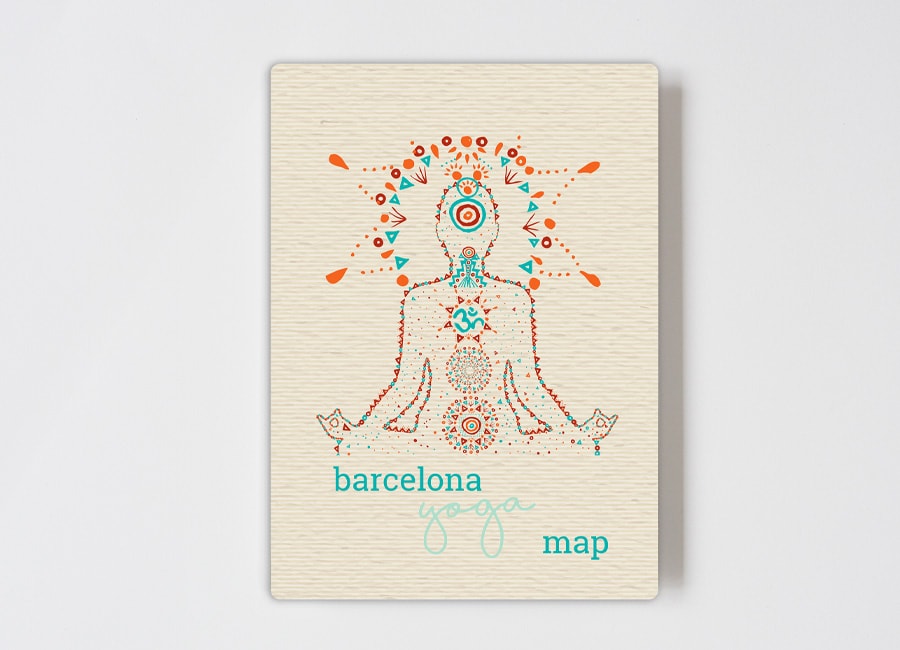 Barcelona Yoga map